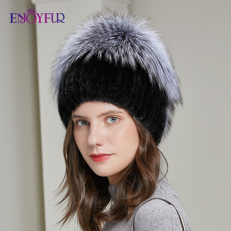 ENJOYFUR natural women winter hats real fur fashion flower bead girl bonnet warm elastic ladies ski earflap beanies, 01
ENJOYFUR natural women winter hats real fur fashion flower bead girl bonnet warm elastic ladies ski earflap beanies, 01
