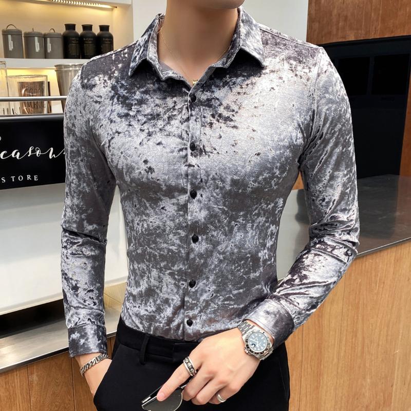 Shirts For Formal Men Ropa De Hombre 2020 Gray Long Sleeve Shirt Men Velvet Keep Warm Camisa Social Masculina Dress Shirt, Silver
Shirts For Formal Men Ropa De Hombre 2020 Gray Long Sleeve Shirt Men Velvet Keep Warm Camisa Social Masculina Dress Shirt, Silver
