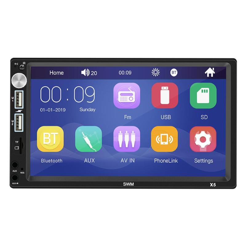 Luckdragon Autoradio 2din Car Radio 7"Inch Touch Screen Car Stereo Multimedia MP5 Player Bluetooth RDS Dual USB Support Micphone
Luckdragon Autoradio 2din Car Radio 7"Inch Touch Screen Car Stereo Multimedia MP5 Player Bluetooth RDS Dual USB Support Micphone