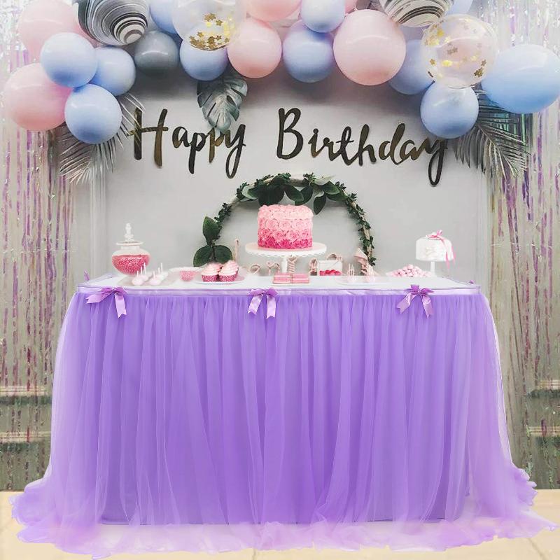 Halloween Christmas Table Skirt Tutu Tulle Tableware Cloth Birthday Party Table Decoration Soft Home Textile Party Decor
Halloween Christmas Table Skirt Tutu Tulle Tableware Cloth Birthday Party Table Decoration Soft Home Textile Party Decor