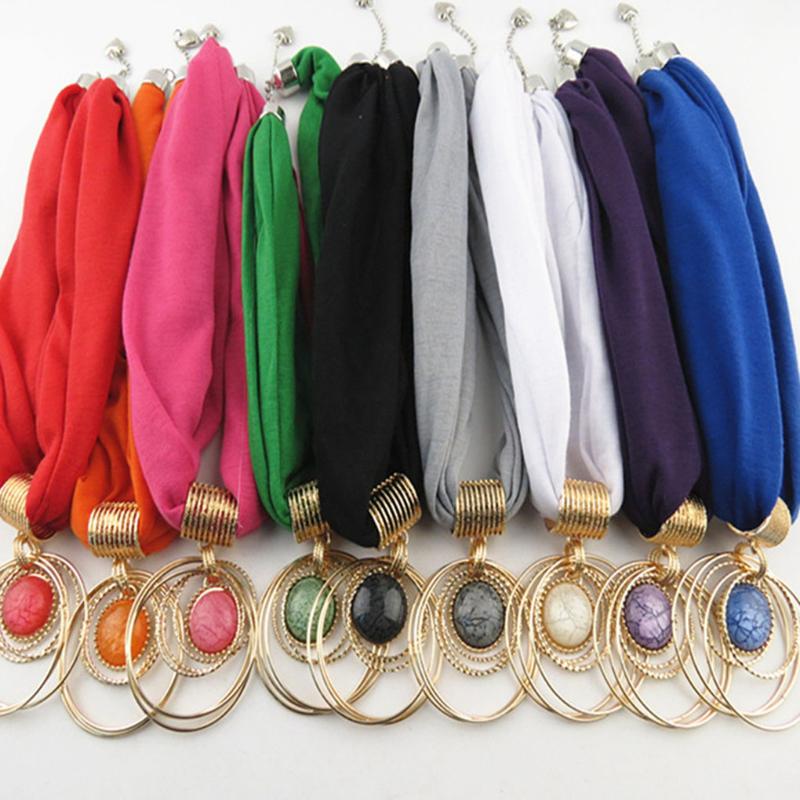 High Quality Endant Scarf Circular Alloy Pendant Collar Polyester Solid Scarf Necklace for women
High Quality Endant Scarf Circular Alloy Pendant Collar Polyester Solid Scarf Necklace for women