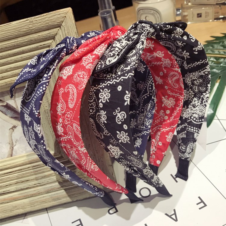 Korean Retro Floral Knotted Hairbands Small Ears Bow Wide-Brimmed Headband Fashion Hairband Curling For Women
Korean Retro Floral Knotted Hairbands Small Ears Bow Wide-Brimmed Headband Fashion Hairband Curling For Women
