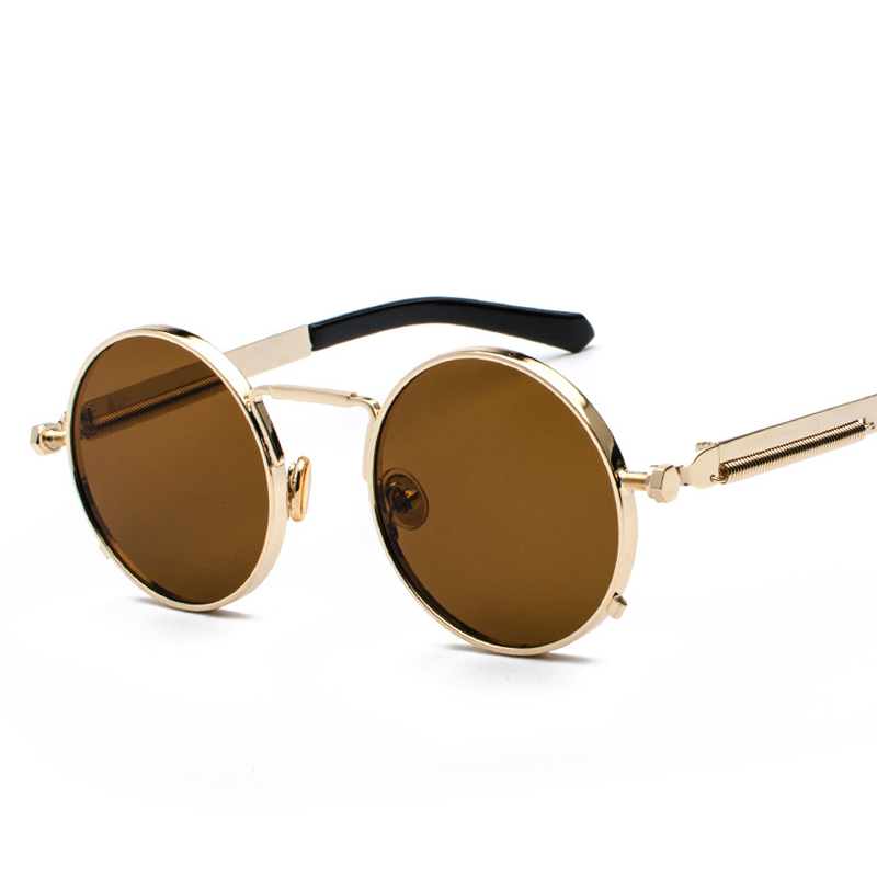 Round Metal Steampunk Sunglasses For Men and Women Fashion Designer Glasses Unisex Brand Retro Sunglass UV400
Round Metal Steampunk Sunglasses For Men and Women Fashion Designer Glasses Unisex Brand Retro Sunglass UV400