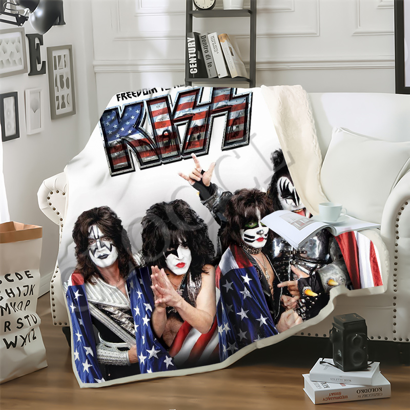 CLOOCL Newest Sofa Travel Youth Bedding Hip Hop Rock Band KISS 3D Print Double Layer Blankets Bedspread for Plush Blanket Sofa Quilt 
CLOOCL Newest Sofa Travel Youth Bedding Hip Hop Rock Band KISS 3D Print Double Layer Blankets Bedspread for Plush Blanket Sofa Quilt