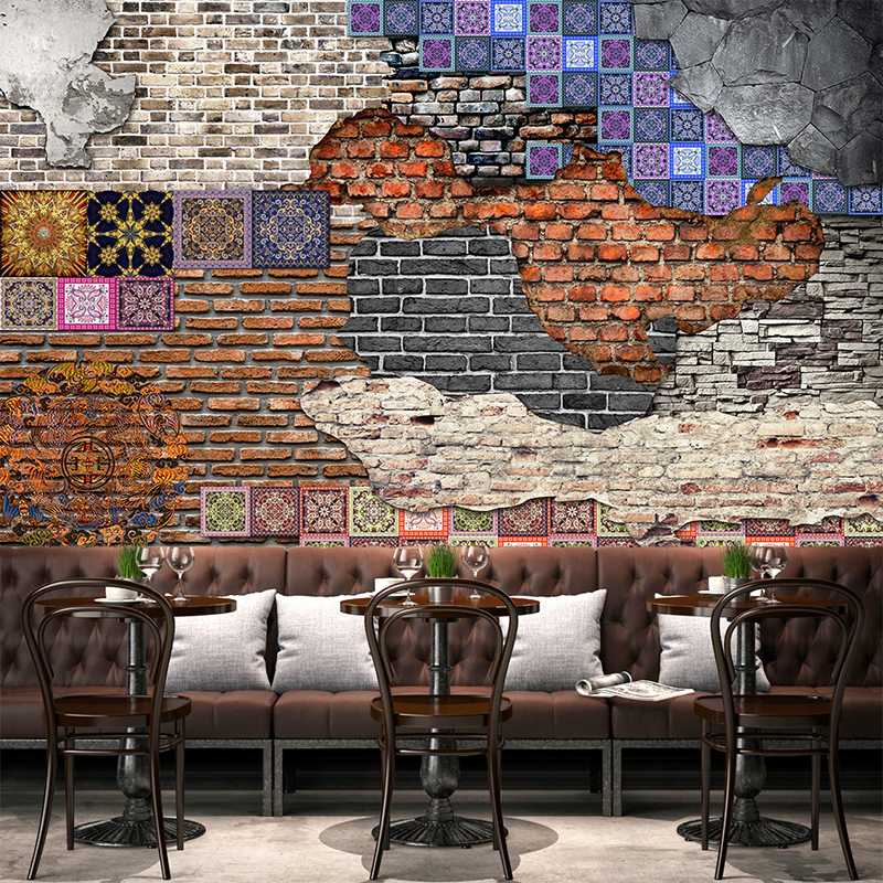 Custom Mural Wallpaper Retro Nostalgia Art Brick Wall Painting Living Room Restaurant Backdrop Damp-proof Non-woven Wall Paper, As pic
Custom Mural Wallpaper Retro Nostalgia Art Brick Wall Painting Living Room Restaurant Backdrop Damp-proof Non-woven Wall Paper, As pic