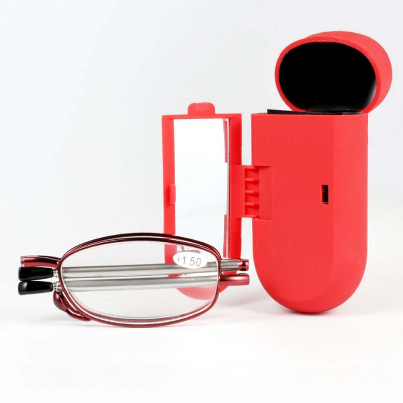High-end fashion ladies folding reading glasses mini portable reading glasses for the elderly to send box
High-end fashion ladies folding reading glasses mini portable reading glasses for the elderly to send box