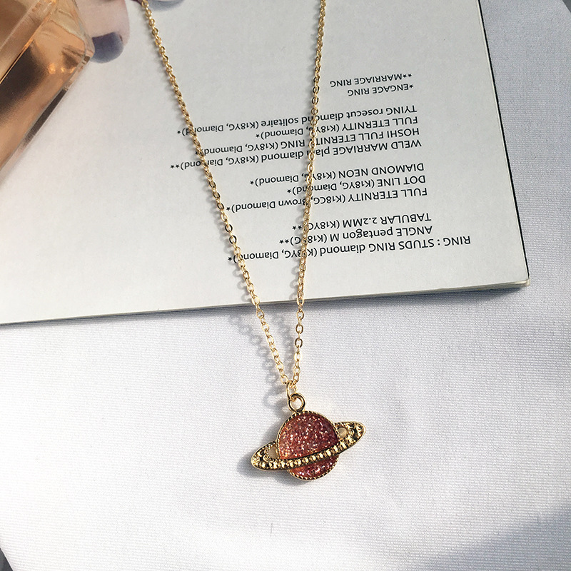 Korean Sweet Geometric Universe Planet Blue Red Crystal Rhinestone Pendant Clavicle Necklace For Women Creative Wild Necklace
Korean Sweet Geometric Universe Planet Blue Red Crystal Rhinestone Pendant Clavicle Necklace For Women Creative Wild Necklace