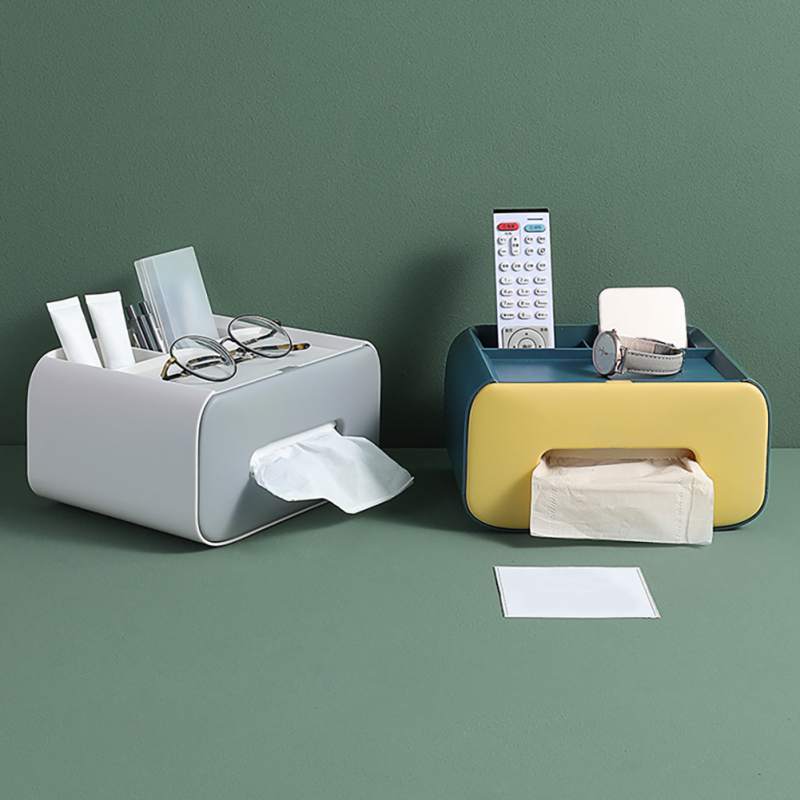 Hot Plastic Bedroom Tissue Storage Box Desktop Napkin Pumping Paper Holder Case Multifunctional storage box Hot Sale
Hot Plastic Bedroom Tissue Storage Box Desktop Napkin Pumping Paper Holder Case Multifunctional storage box Hot Sale
