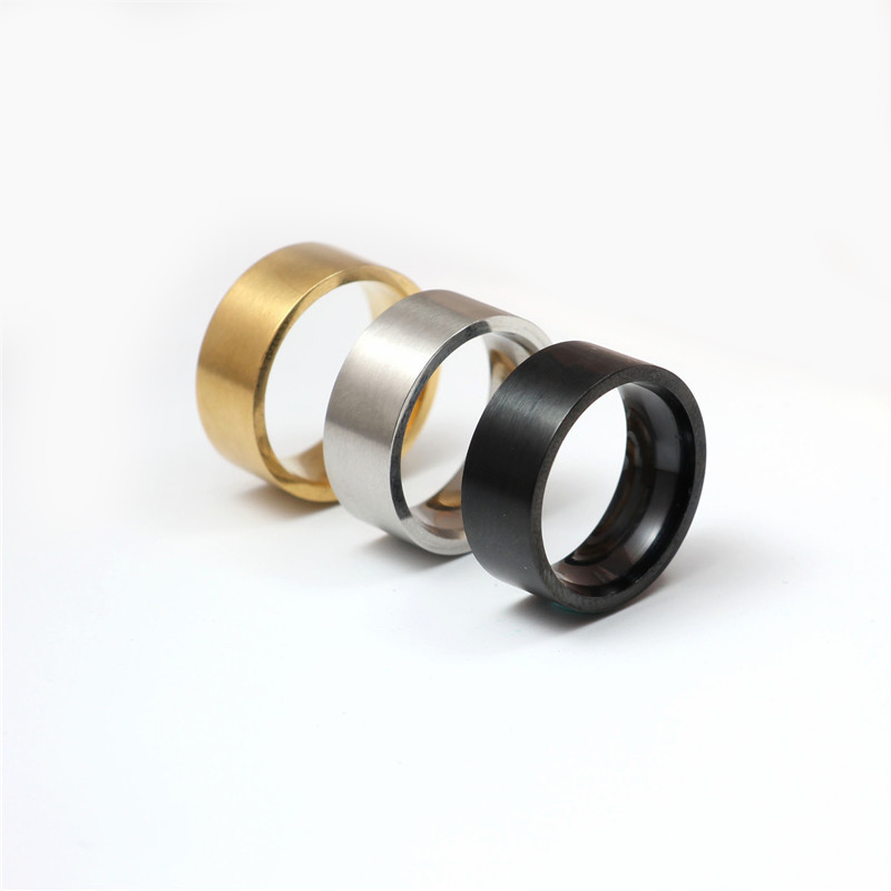 Gold Black Silver Color Couple Rings Dull Polish Stainless Steel Rings for Women Men High Quality Fashion Wash Not Fade Jewelry
Gold Black Silver Color Couple Rings Dull Polish Stainless Steel Rings for Women Men High Quality Fashion Wash Not Fade Jewelry