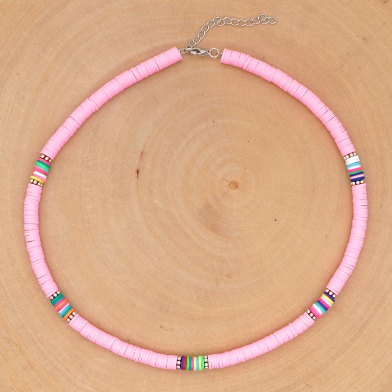 Go2Boho African Necklace Women Jewelry Polymer Clay Bead 6mm Heishi Disc Collier Femme Vsco Girl Acessorios Necklaces Wholesale
Go2Boho African Necklace Women Jewelry Polymer Clay Bead 6mm Heishi Disc Collier Femme Vsco Girl Acessorios Necklaces Wholesale