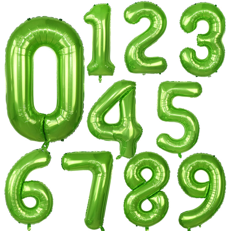 40inch Green Number Balloon Green 0-9 Aluminium Foil Balloons Gender Reveal Baby Shower Kids Birthday Party Decoration Air Balls
40inch Green Number Balloon Green 0-9 Aluminium Foil Balloons Gender Reveal Baby Shower Kids Birthday Party Decoration Air Balls