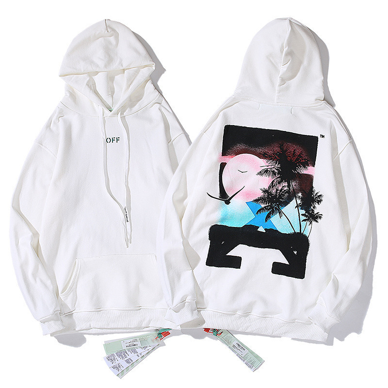 New men hoodies fashion Off-ow coconut printing Hooded Sweater long sleeve pullover autumn winter mens and womens designer hoodies, Black
New men hoodies fashion Off-ow coconut printing Hooded Sweater long sleeve pullover autumn winter mens and womens designer hoodies, Black