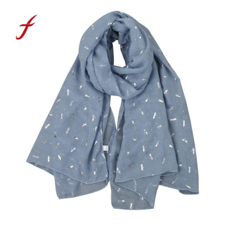 FEITONG Scarves For Women Fashion Gold Foil Dragonfly Print Women's Shawl Stole Scarf Elegant Ladies Cotton Scarve
FEITONG Scarves For Women Fashion Gold Foil Dragonfly Print Women's Shawl Stole Scarf Elegant Ladies Cotton Scarve