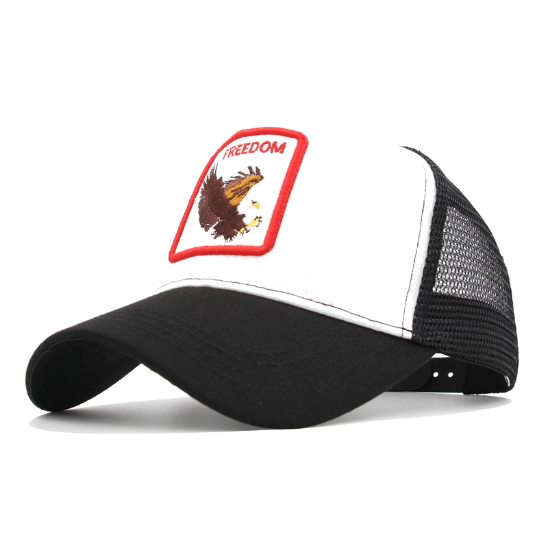 Fashion Animals Embroidery Baseball Caps Men Women Snapback Hip Hop Hat Summer Mesh hat Streetwear Bone gorra animales bordados, White
Fashion Animals Embroidery Baseball Caps Men Women Snapback Hip Hop Hat Summer Mesh hat Streetwear Bone gorra animales bordados, White