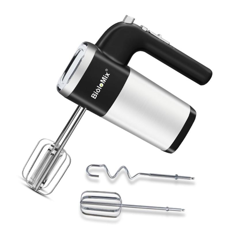 Multifunctional 5 Speed Electric Mixer Mini Handheld Egg Beater Whisk Kitchen Processor Dough Blender Home Baking Tool
Multifunctional 5 Speed Electric Mixer Mini Handheld Egg Beater Whisk Kitchen Processor Dough Blender Home Baking Tool