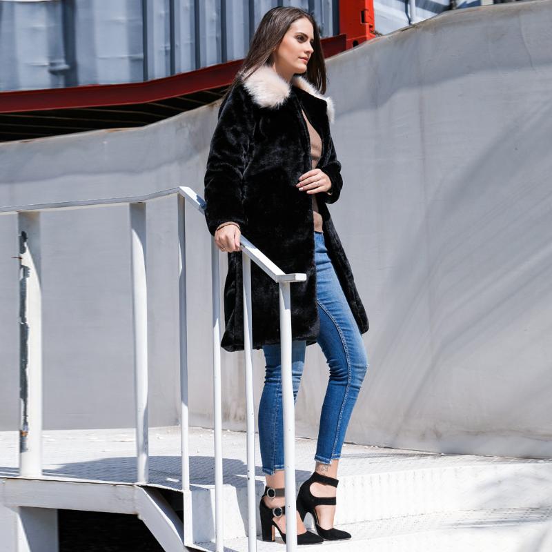 Winter Coat Women High Quality Faux Pocket Fur Coat Luxury Long Fur Jacket Loose Overcoat Teddy Thick Warm Plush Jacket, Black
Winter Coat Women High Quality Faux Pocket Fur Coat Luxury Long Fur Jacket Loose Overcoat Teddy Thick Warm Plush Jacket, Black