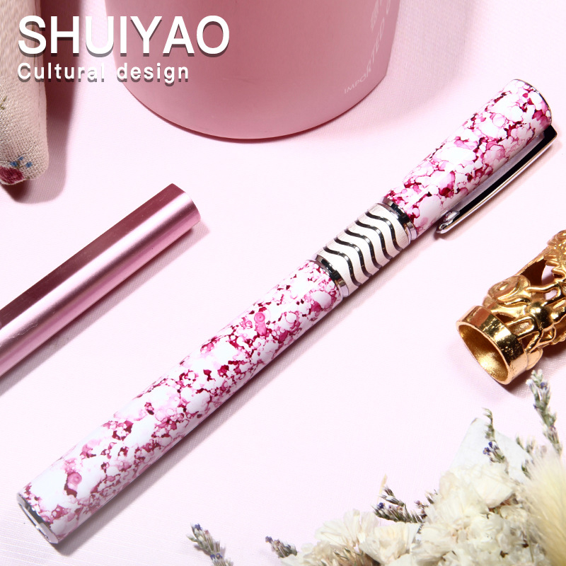 1Pcs new ShuiYao creative fountain pen Chinese traditional elements business caneta school office high end ink pen, Red
1Pcs new ShuiYao creative fountain pen Chinese traditional elements business caneta school office high end ink pen, Red