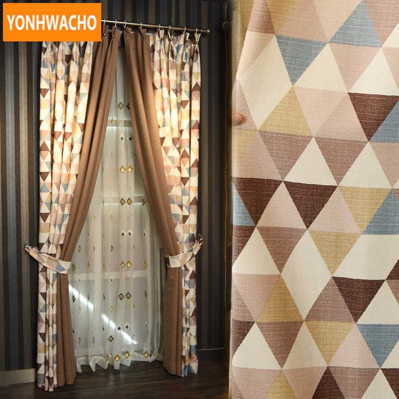 Custom Curtains light luxury Nordic simple modern Geometric pattern coffee stitching cloth blackout curtain tulle drape N773, Tulle sheer
Custom Curtains light luxury Nordic simple modern Geometric pattern coffee stitching cloth blackout curtain tulle drape N773, Tulle sheer