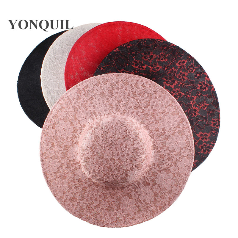 fashion lace fascinator base 30cm size big hat for women wedding DIY hair accessories party fedora cap for ladeis bride, Black
fashion lace fascinator base 30cm size big hat for women wedding DIY hair accessories party fedora cap for ladeis bride, Black