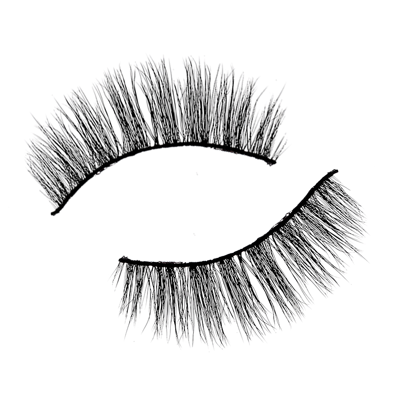 False Eyelashes Liquid Eyeliner Set Natural Long Lasting Waterproof Not-blooming 9D Imitation Mink Hair Self-adhesive Eyelashes