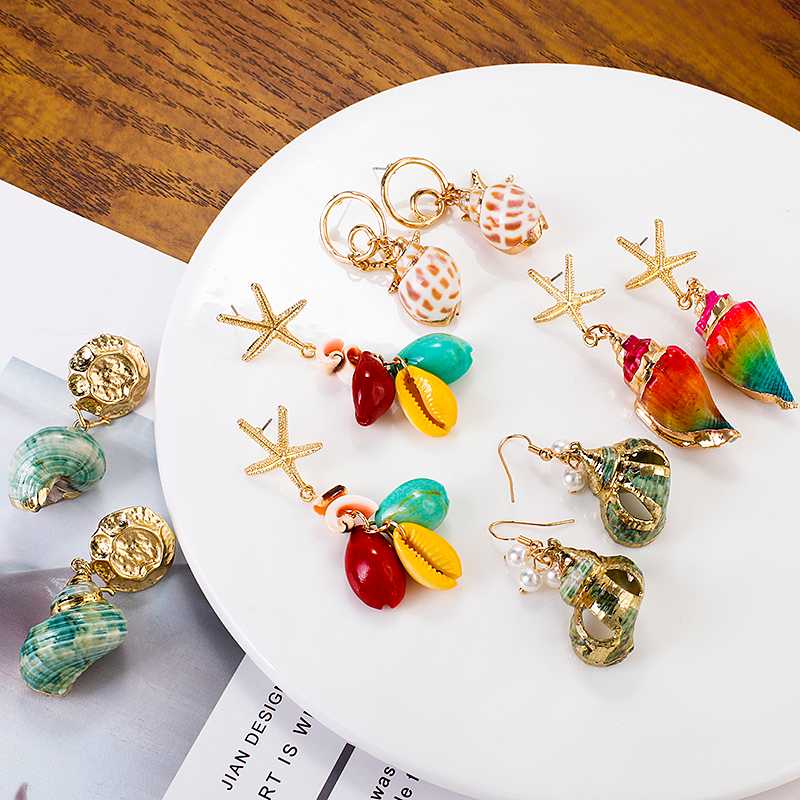 AENSOA Colorful Pearl Shell Tassel Drop Earrings For Women Bohemia Beach Jewelry 2020 Natural Colorful Shell Long Dangle Earring 
AENSOA Colorful Pearl Shell Tassel Drop Earrings For Women Bohemia Beach Jewelry 2020 Natural Colorful Shell Long Dangle Earring