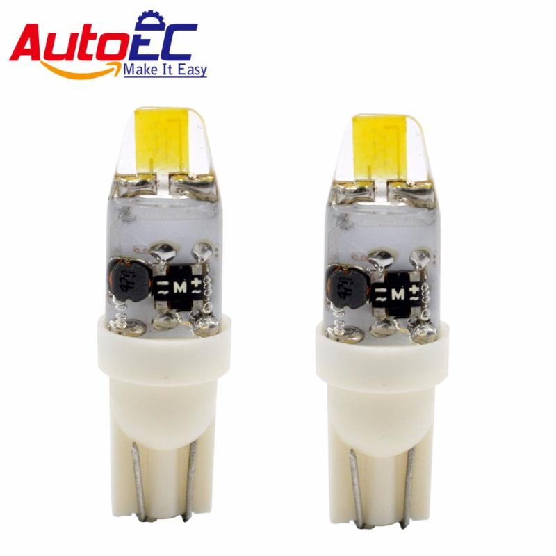 AutoEC 2x t10 cob w5w g4 12v led silicone light 194 replace Halogen wedge light Indicator lights Instrument lamp bulbs white, As pic
AutoEC 2x t10 cob w5w g4 12v led silicone light 194 replace Halogen wedge light Indicator lights Instrument lamp bulbs white, As pic