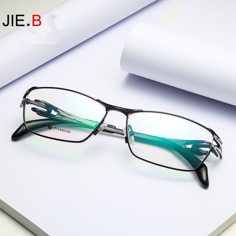 Fashion trend men's glasses frame full frame pure titanium business can be equipped with prescription glasses for myopia
Fashion trend men's glasses frame full frame pure titanium business can be equipped with prescription glasses for myopia