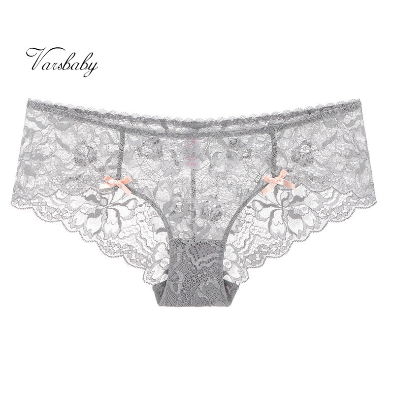 Varsbaby sexy breathable floral lace underwear beautiful low-rise hot M L XL XXL panties, Black
Varsbaby sexy breathable floral lace underwear beautiful low-rise hot M L XL XXL panties, Black