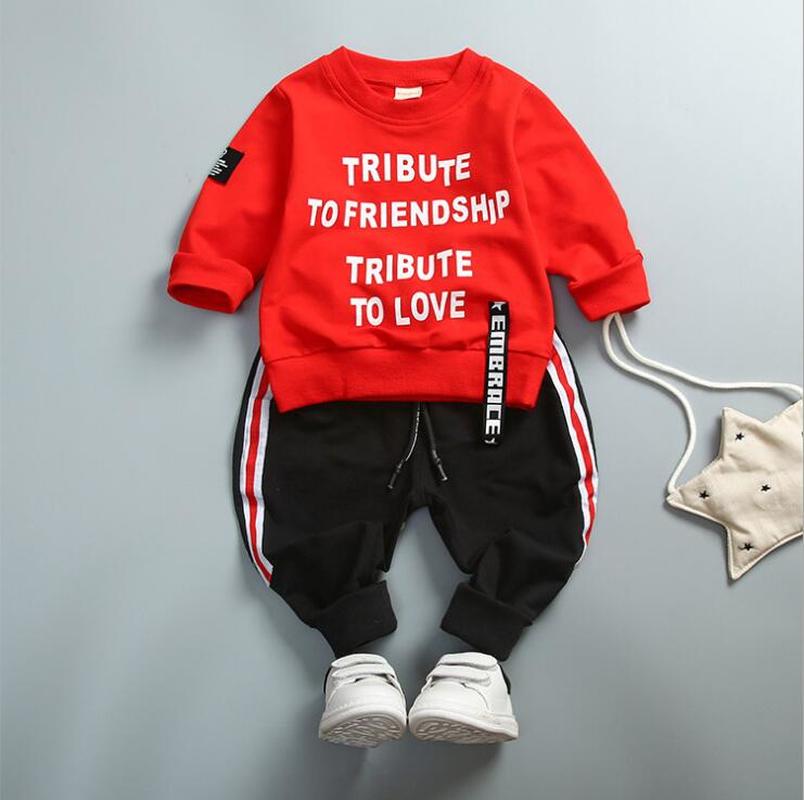 2019 fashion Kids clothes Long sleeves and trousers Sets 2 pieces suit Spring suit Boys and girls Children's clothing Cotton, Red
2019 fashion Kids clothes Long sleeves and trousers Sets 2 pieces suit Spring suit Boys and girls Children's clothing Cotton, Red