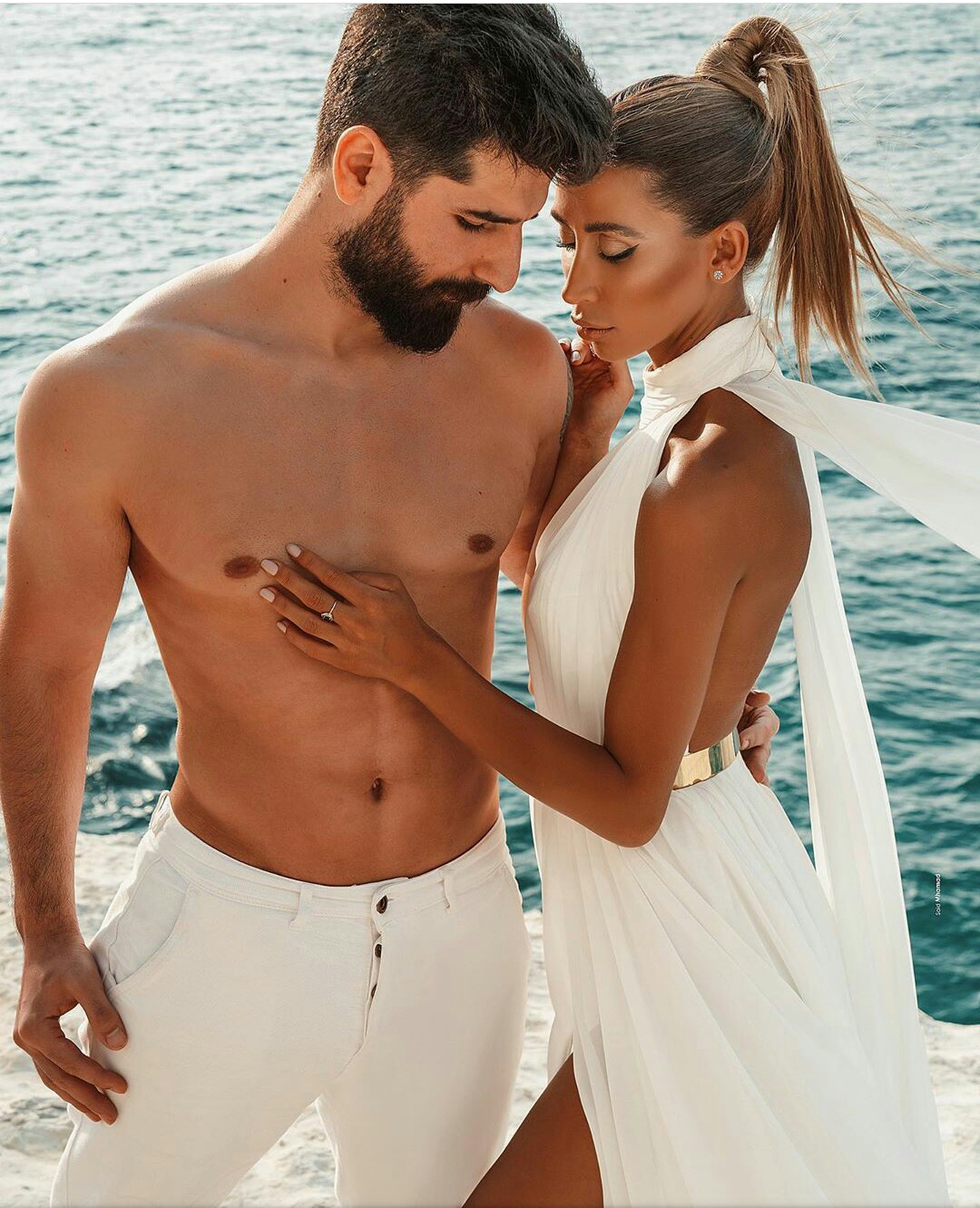 2021 Chiffon Beach Wedding Dresses Backless Side Slits Sexy Bridal Gowns Sleeveless Bohemian vestido de novia