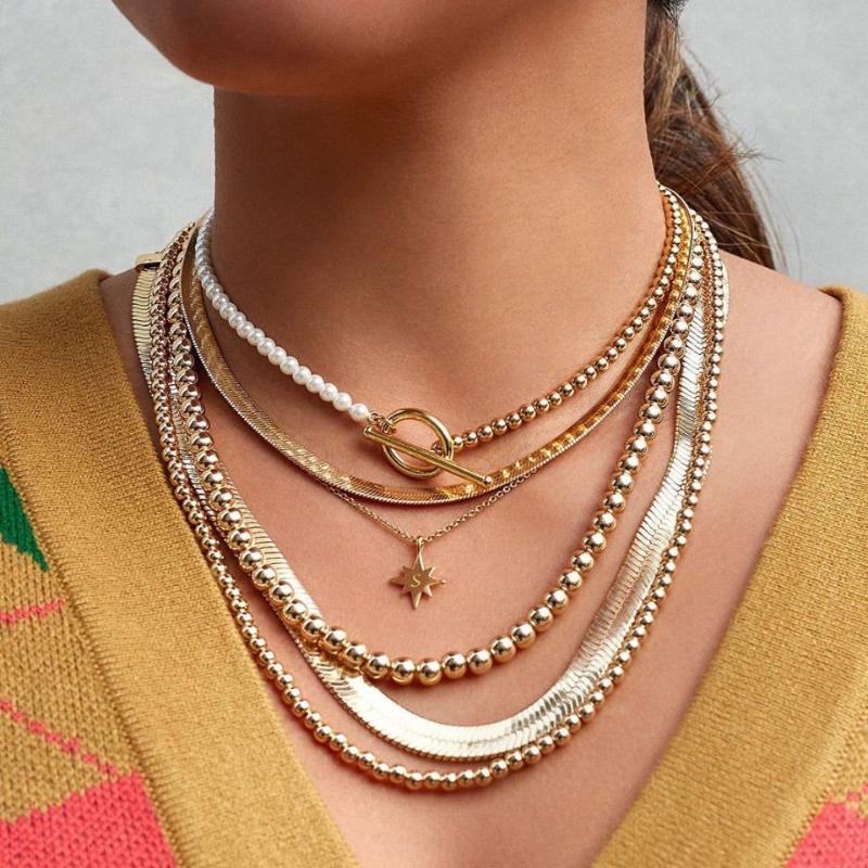 Fashion Imitation Pearl Beaded Choker Necklace for Women Gold Color Punk Collar Statement Lasso Pendant Necklace Wedding Jewelry
Fashion Imitation Pearl Beaded Choker Necklace for Women Gold Color Punk Collar Statement Lasso Pendant Necklace Wedding Jewelry