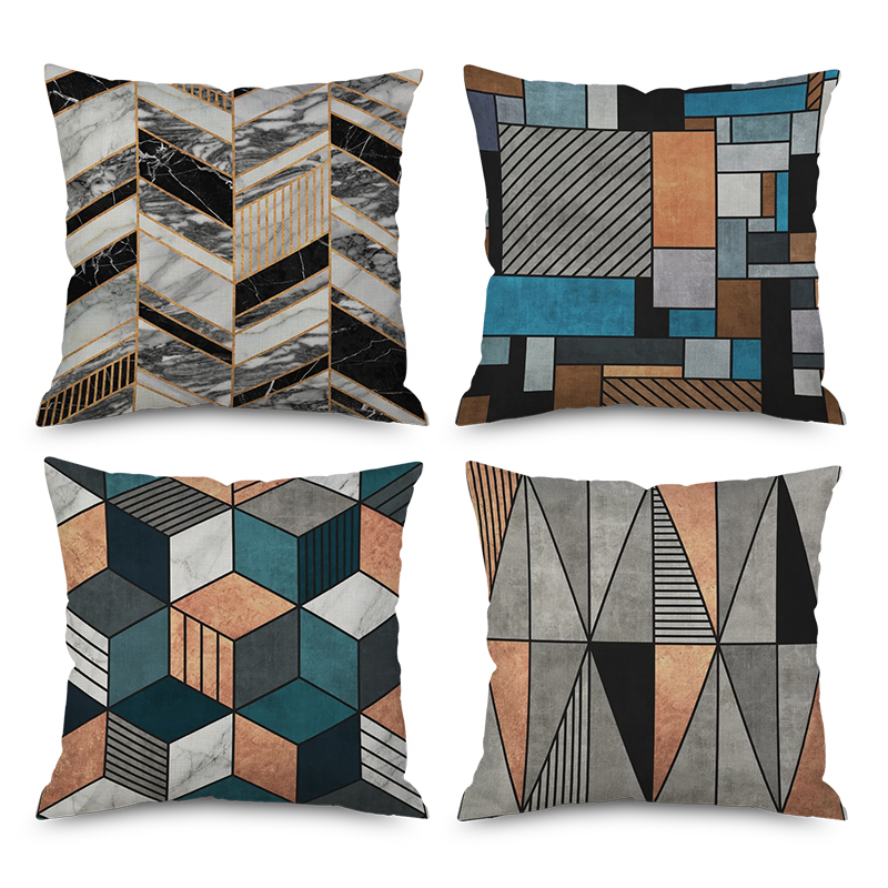 Simple pattern Nordic short plush Pillow Case Polyester Decorative Throw Pillow Cover Square style-4, Black
Simple pattern Nordic short plush Pillow Case Polyester Decorative Throw Pillow Cover Square style-4, Black