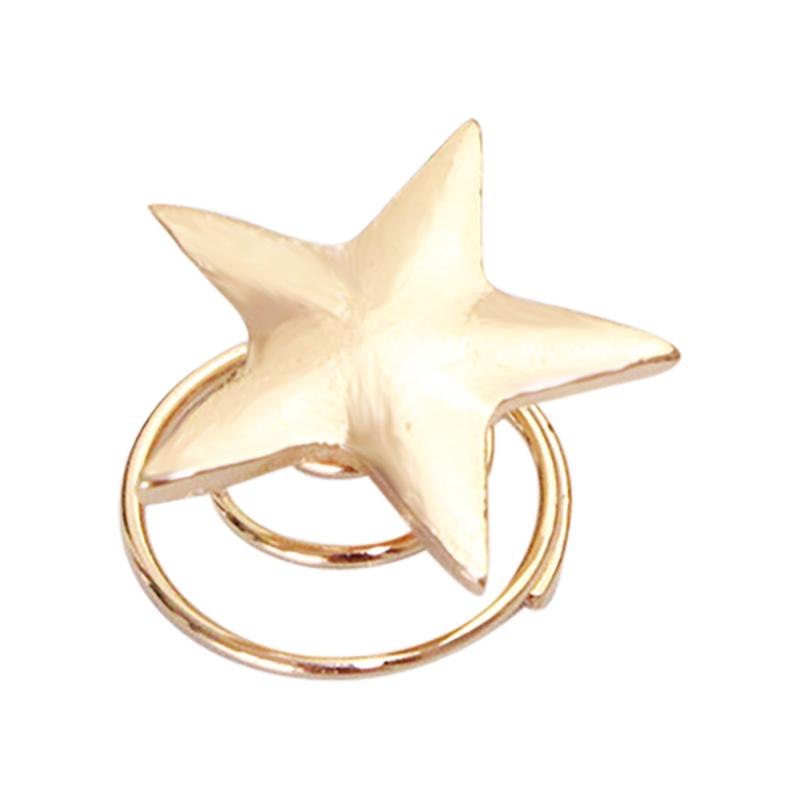 New personality simple jewelry Golden five-pointed star spring clip Pearl spiral clip Bride hair girls hair accessories
New personality simple jewelry Golden five-pointed star spring clip Pearl spiral clip Bride hair girls hair accessories
