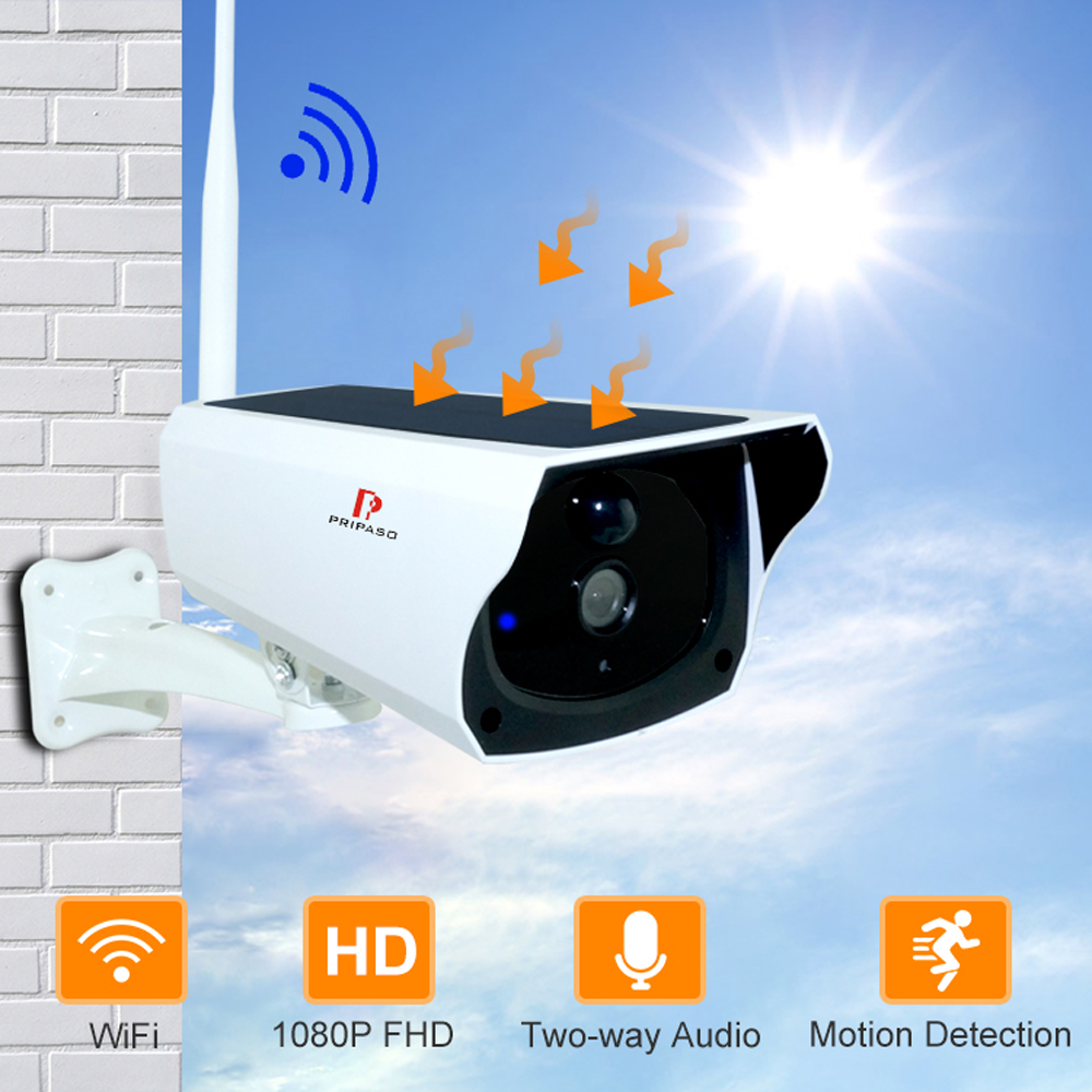 WI FI Solar Camera HD Wireless IP67 Waterproof WiFi Exterior Security Surveillance CCTV IPcamera Two Way Audio Cam
WI FI Solar Camera HD Wireless IP67 Waterproof WiFi Exterior Security Surveillance CCTV IPcamera Two Way Audio Cam