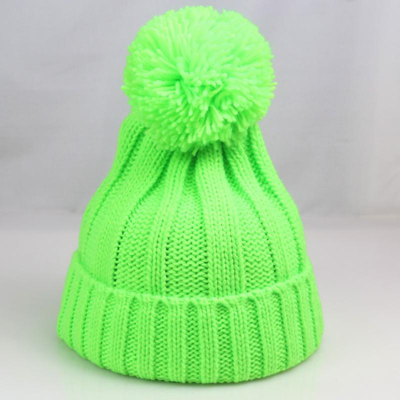 Stylish Lady Neon Green Pom Beanie Knitted Plain Hats for Women Winter Skull Cap Neon Yellow
Stylish Lady Neon Green Pom Beanie Knitted Plain Hats for Women Winter Skull Cap Neon Yellow