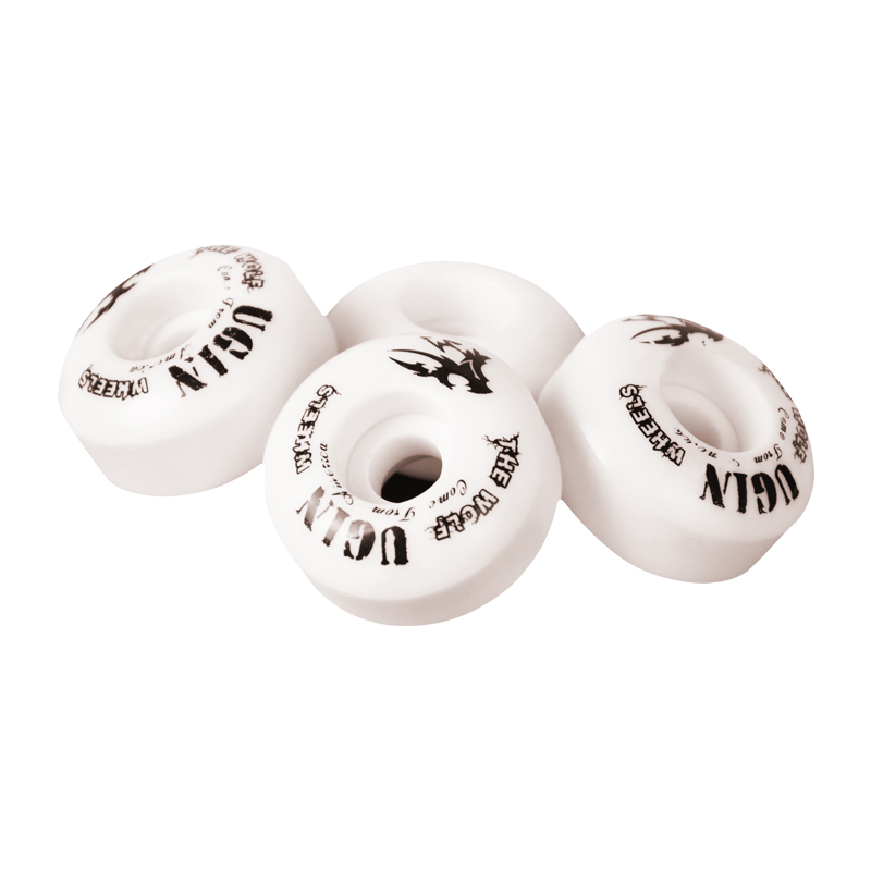 UGIN Skateboard Wheel PU Wheel 54*32 Double-warping Skateboard MS2403, Brown 
UGIN Skateboard Wheel PU Wheel 54*32 Double-warping Skateboard MS2403, Brown