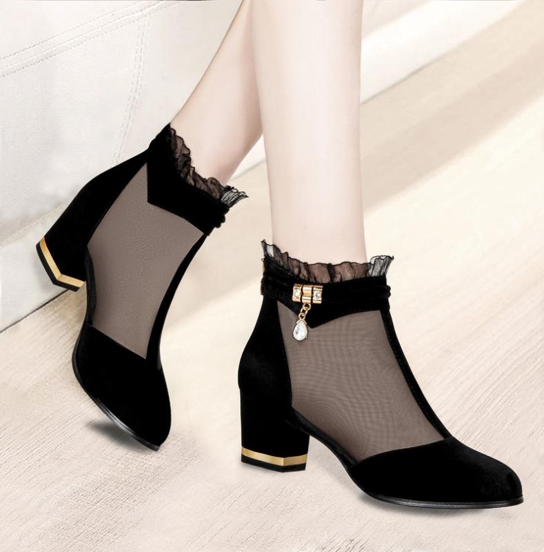 2020 Summer Gladiator Sandals High Heels Dress Shoes Woman Mesh Sandal Boot Lace Sexy Heels Shoes sandalias mujer Black ghj78
2020 Summer Gladiator Sandals High Heels Dress Shoes Woman Mesh Sandal Boot Lace Sexy Heels Shoes sandalias mujer Black ghj78
