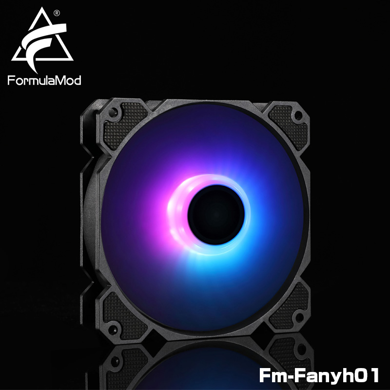 FormulaMod Fm-Fanyh01 120mm PWM Fan 5v 3Pin RGB Multipurpose Radiator Cooler Hydraulic Bearing 11 Large-size Blades
FormulaMod Fm-Fanyh01 120mm PWM Fan 5v 3Pin RGB Multipurpose Radiator Cooler Hydraulic Bearing 11 Large-size Blades