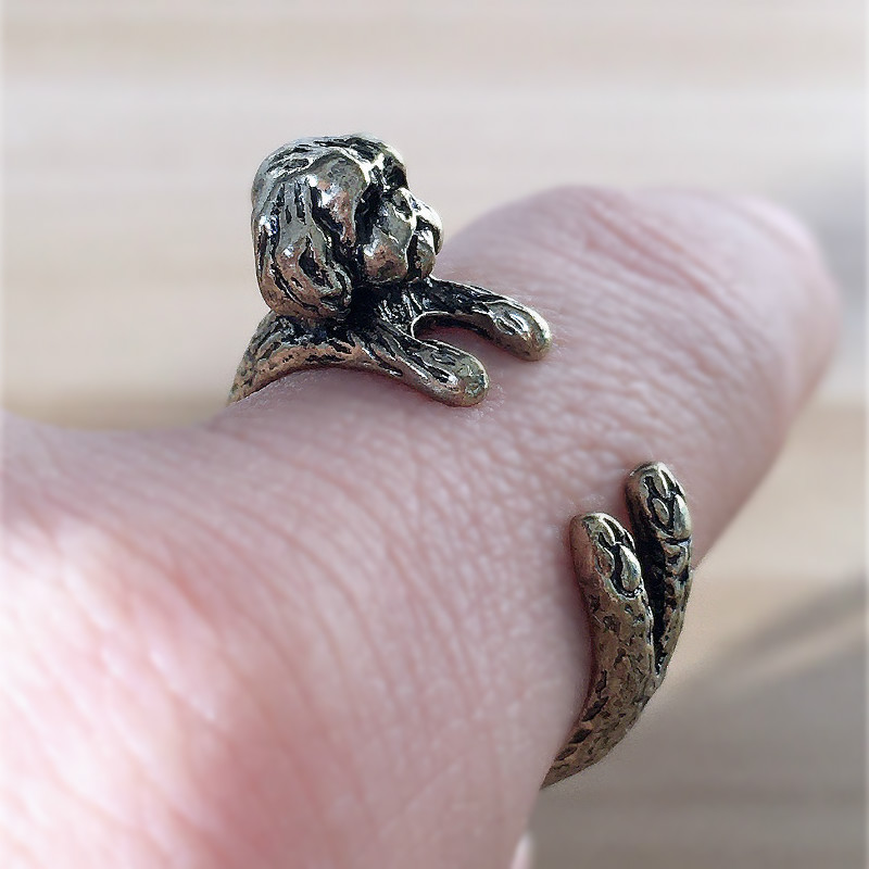 G.SKY 1PCS Adjustable New Fashion Shih Tzu Ring Free Size Cartoon Animal Dog Ring Jewelry For Pet Lovers
G.SKY 1PCS Adjustable New Fashion Shih Tzu Ring Free Size Cartoon Animal Dog Ring Jewelry For Pet Lovers