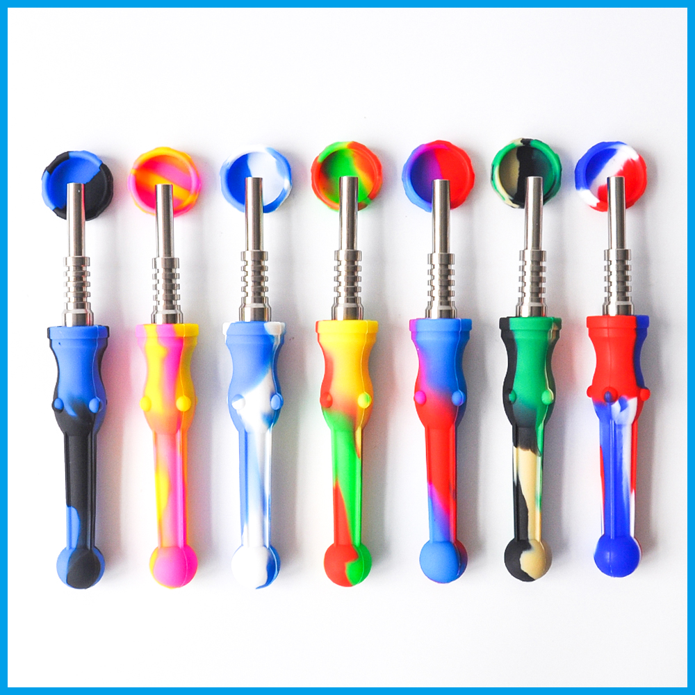 DHL free Silicone Nectar Collector kits with 14.4mm stainless steel tip Silicone Oil Rig Silicone Smoking Pipe Bong water pipe
DHL free Silicone Nectar Collector kits with 14.4mm stainless steel tip Silicone Oil Rig Silicone Smoking Pipe Bong water pipe