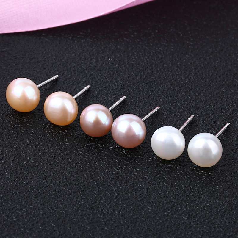100% Natural Freshwater Pearl 925 Sterling Silver Ladies Stud Earrings Jewelry For Women Cheap Gift Drop Shipping
100% Natural Freshwater Pearl 925 Sterling Silver Ladies Stud Earrings Jewelry For Women Cheap Gift Drop Shipping
