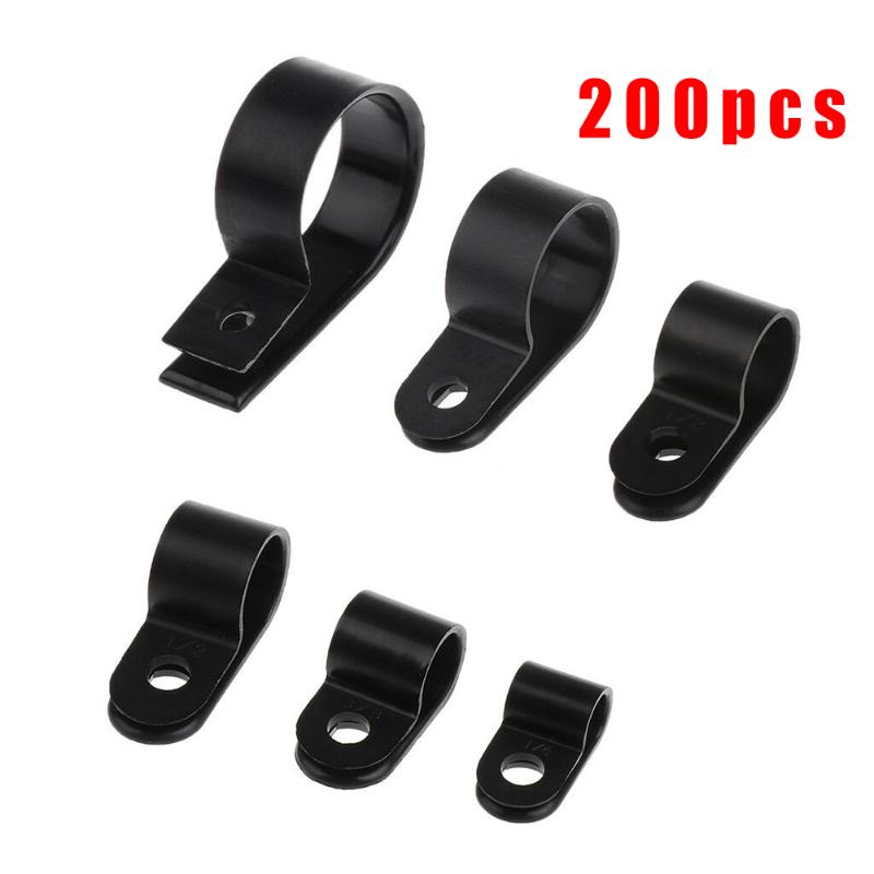 200pcs Screw Wire Clips Assorted Nylon Screw Cable Holder Mounting R Type Cable Clamp Fasteners Wire Organizer
200pcs Screw Wire Clips Assorted Nylon Screw Cable Holder Mounting R Type Cable Clamp Fasteners Wire Organizer