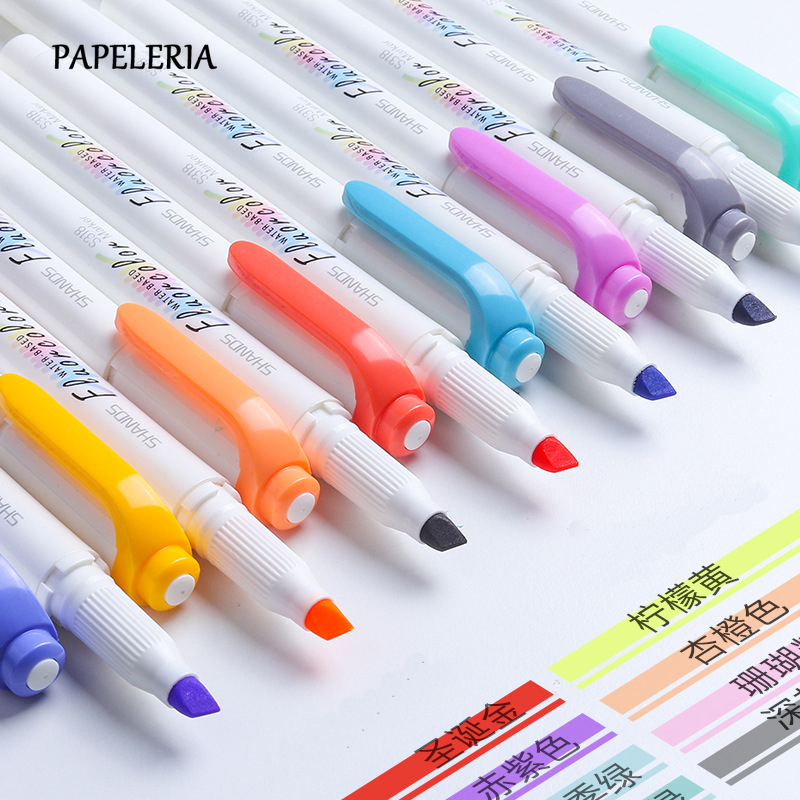 1525PcsSet Japanese Stationery Zebra Mildliner Fluorescent Marker Double Headed Highlighter Pens for School Painting Supplies15884582
