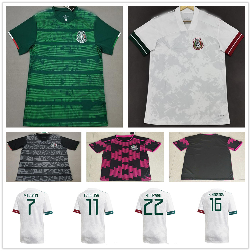 Mexico soccer jersey home away Camisetas 20 21 CHICHARITO LOZANO DOS SANTOS 2020 2021 football shirts custom Man Women + Kids kit uniform, Black;yellow
Mexico soccer jersey home away Camisetas 20 21 CHICHARITO LOZANO DOS SANTOS 2020 2021 football shirts custom Man Women + Kids kit uniform, Black;yellow