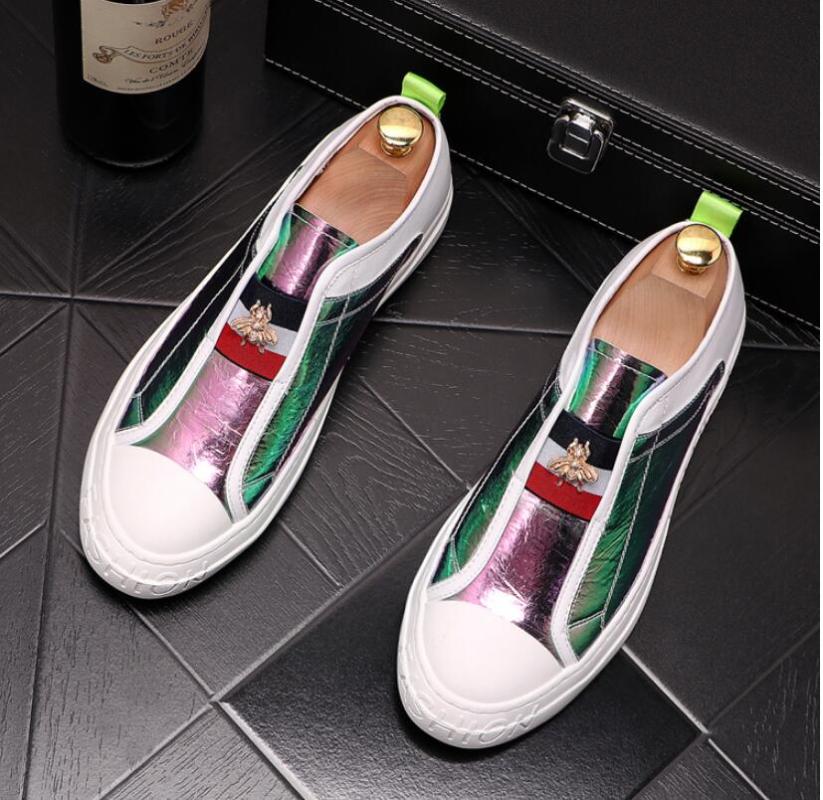 2020 NEW Luxury Casual Shoes Men Loafers Slip on High Quality Designer Shoes Men Moccasins Sneaker Footwear Male green white, Black
2020 NEW Luxury Casual Shoes Men Loafers Slip on High Quality Designer Shoes Men Moccasins Sneaker Footwear Male green white, Black