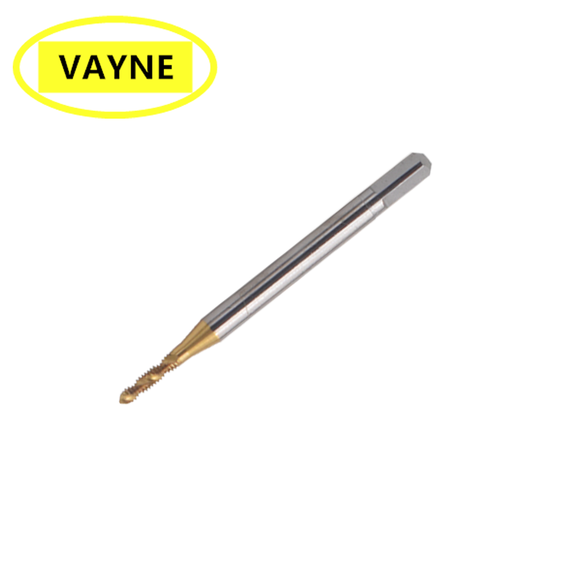 VAYNE HSSE American system Machine used Fine thread tap Spiral Fluted Taps with Tin Coated UNC0-80/2-56/3-48/4-40/10-24 UNF10-32
VAYNE HSSE American system Machine used Fine thread tap Spiral Fluted Taps with Tin Coated UNC0-80/2-56/3-48/4-40/10-24 UNF10-32