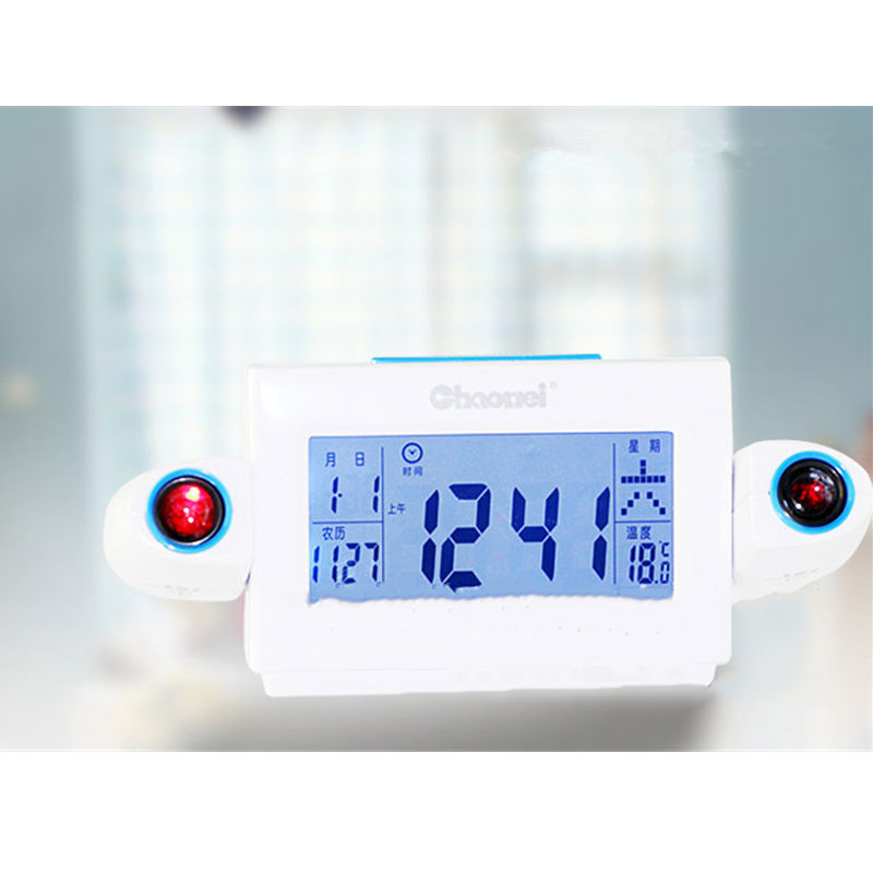 Electronic Alarm Clock LCD Display Snooze Alarm Clock LED Backlight Bell Timer Projection Digital for Bedroom
Electronic Alarm Clock LCD Display Snooze Alarm Clock LED Backlight Bell Timer Projection Digital for Bedroom