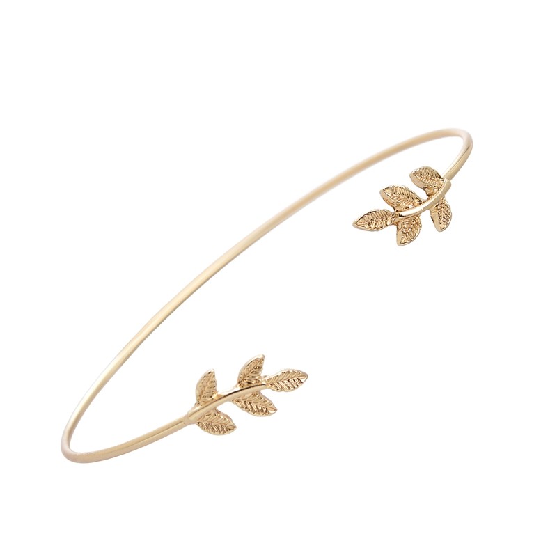 New Fashion Leaf Bracelet Bangles for Women girls Simple pretty Leaf Open Cuff Bangles gold silver plated
New Fashion Leaf Bracelet Bangles for Women girls Simple pretty Leaf Open Cuff Bangles gold silver plated