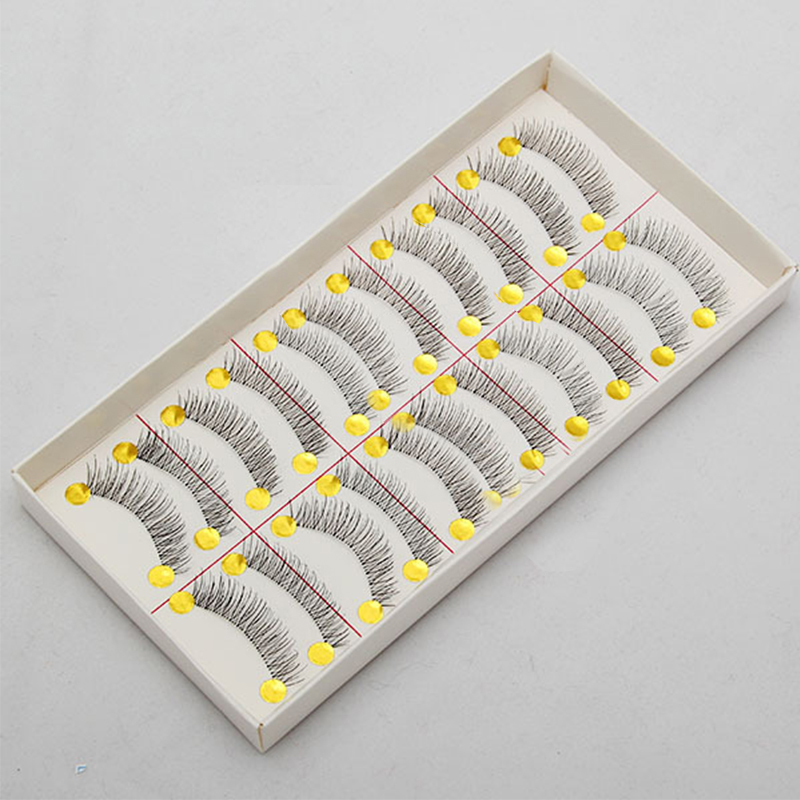 10Pairs Simulation Cotton Pretty Long False Eyelashes Makeup Natural Fake Thick Eye Lashes Black Nautral Handmade Beauty Tools
10Pairs Simulation Cotton Pretty Long False Eyelashes Makeup Natural Fake Thick Eye Lashes Black Nautral Handmade Beauty Tools