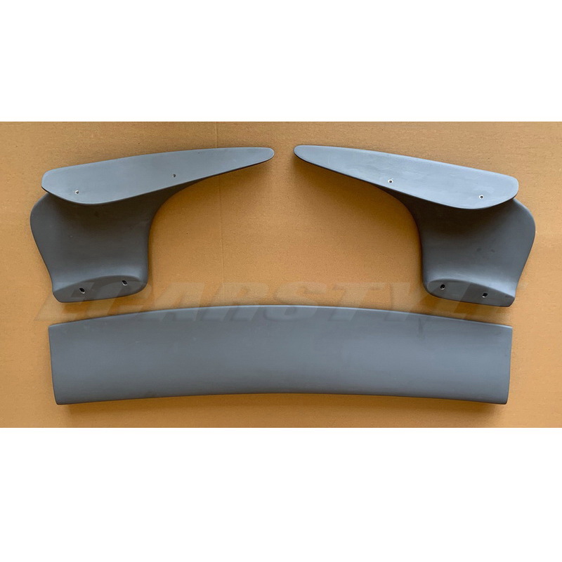 For 93-98 Supra Spoiler MK4 Rear Trunk Wing Fiber Glass Grey Primer Unpainted